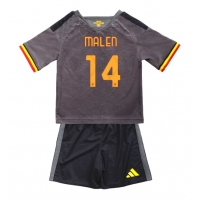 AS Roma Donyell Malen #14 Tredje Tröja Barn 2026-27 Kortärmad (+ Korta byxor)